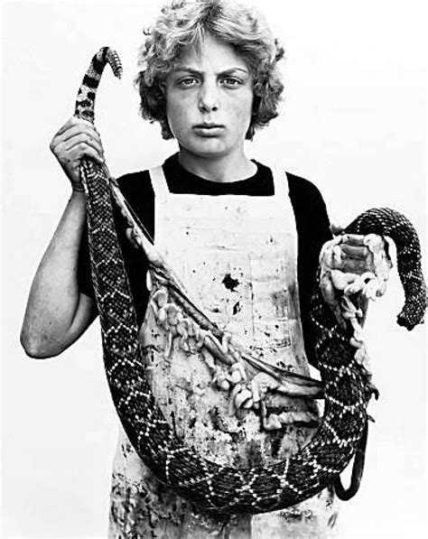 richard avedon snake photo.